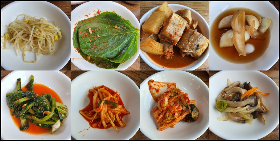 용인 처인구 맛집 목림식당 집밥의 반찬은 모두 8가지이지만, 그날그날 다르게 나옵니다.