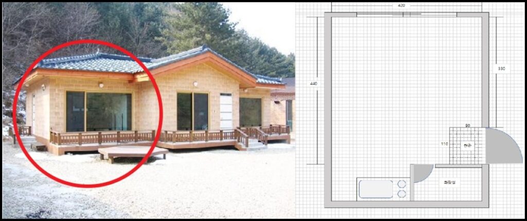 전기 판넬 시공 가격을 산출하기 위한 도면